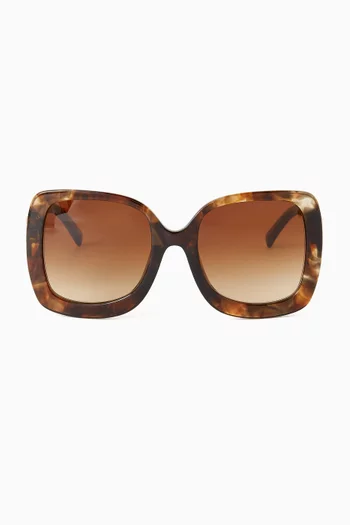 Square Sunglasses in Acetate