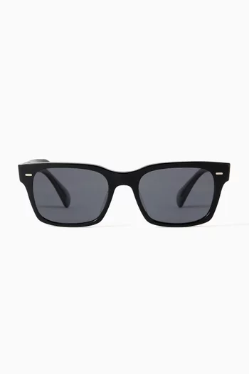 Ryce Square Sunglasses in Acetate