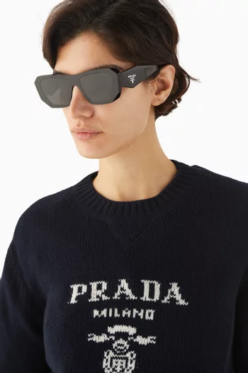 Square Sunglasses in Acetate