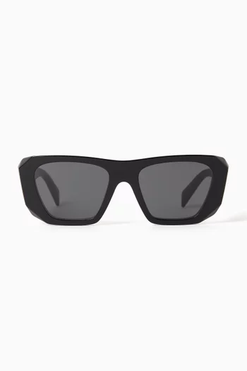 Square Sunglasses in Acetate
