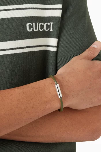 سوار بحرفي GG جلد