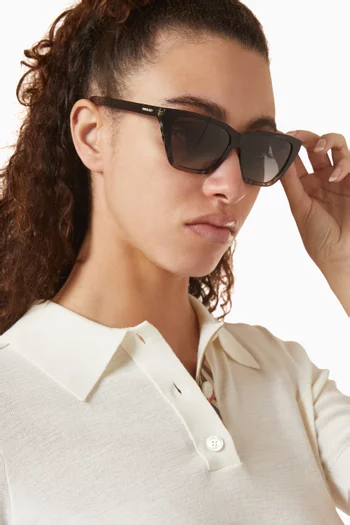 Cat-eye Sunglasses in Acetate