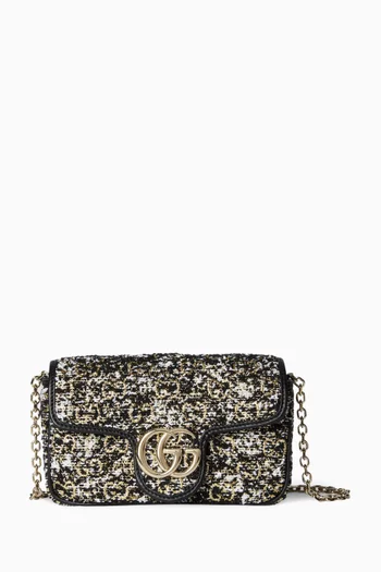 حقيبة كتف مارمونت ميني بشعار حرفي GG تويد