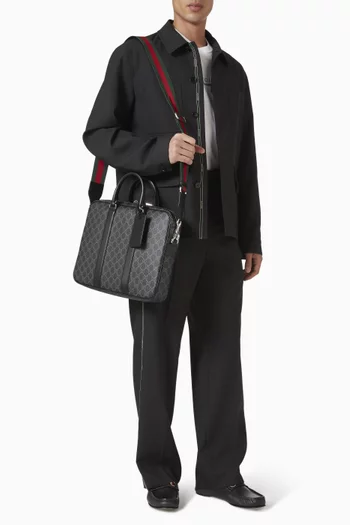 Large Porter Briefcase in Monogram Canvas