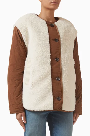 جاكيت أفيلين بوجهين