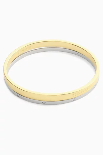 Bangle Set in Plated Brass