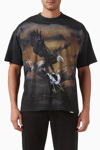 تي شيرت كروم فلايت قطن