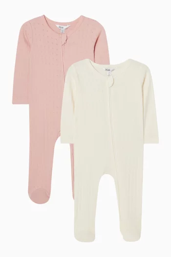 Pointelle Pyjamas, Pack of 2