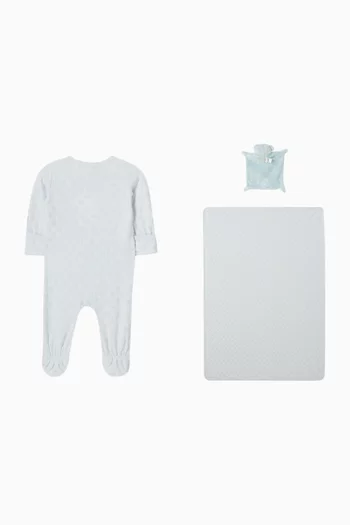 Blue Spot 3-piece Gift Set in Cotton-blend