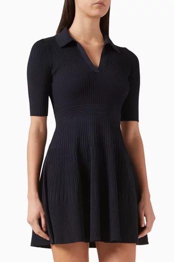 Patricia Polo Mini Dress in Rayon Blend