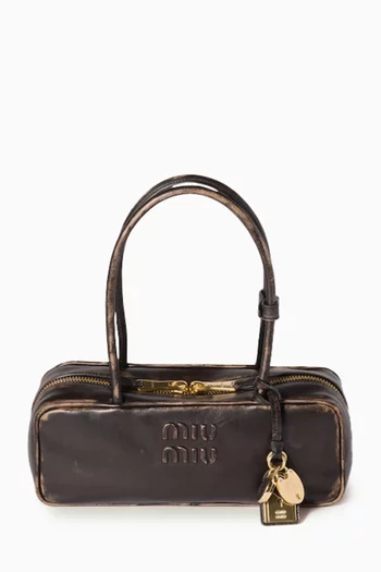 Beau Top-handle Bag in Aged Nappa