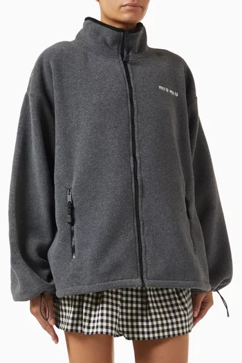 Oversized Sweatshirt in Fleece