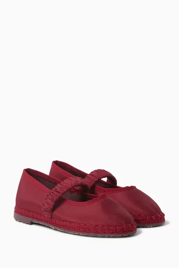 Mafalda Ballet Flats in Silk