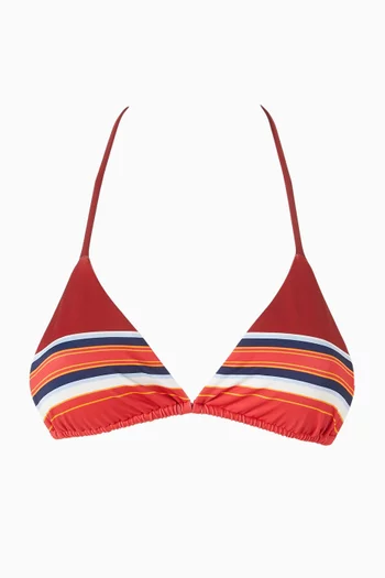 Nick Bikini Top in Stretch Nylon