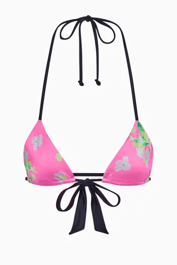 قطعة بيكيني علوية كوستال نايلون مطاطي