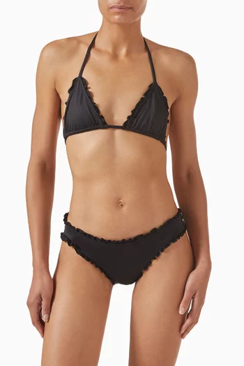 قطعة بيكيني سفلية شارلوت نايلون مطاطي