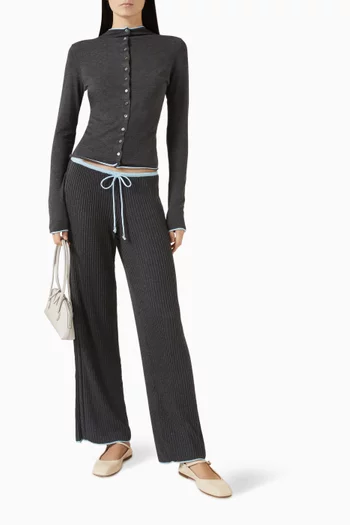 بنطال لوكلين منسوج