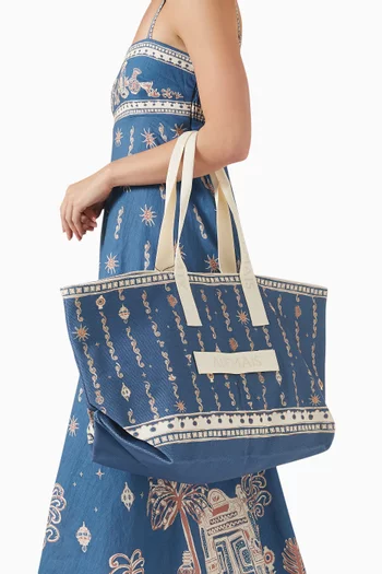 Acacia Weekender in Cotton Canvas