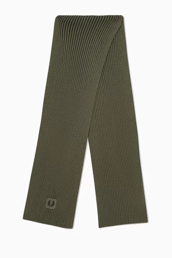 وشاح بنسيج مضلع قطن