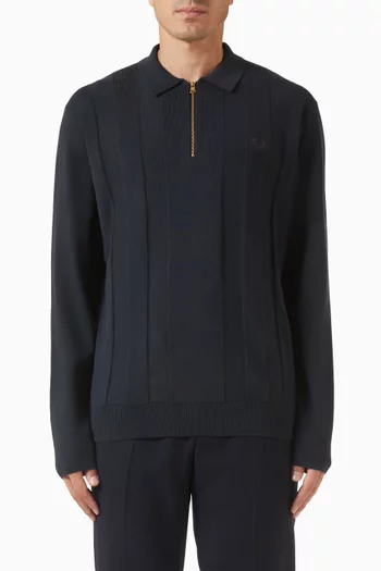 تي شيرت مخطط بلون مماثل نسيج قطن