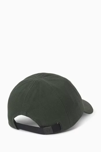 Classic Cap in Cotton Piqué