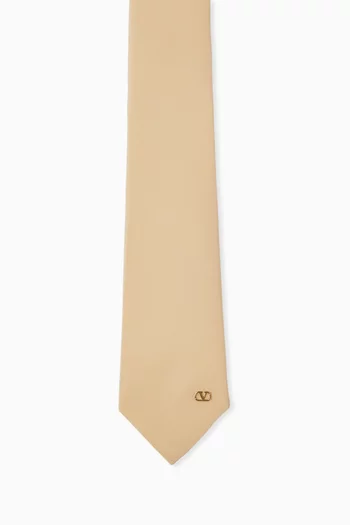 VLOGO Signature Tie in Silk