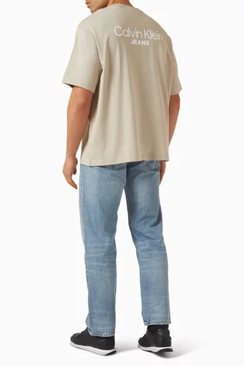 Back Logo T-shirt in Cotton