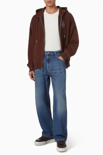 Lucky Star Barrel-fit Jeans in Denim