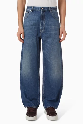 Lucky Star Barrel-fit Jeans in Denim
