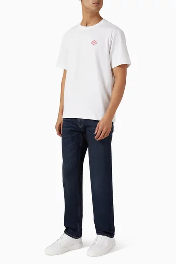 تي شيرت بطبعة قطن