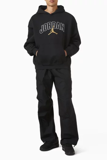 كنزة بغطاء رأس بروكلين فضفاضة صوف