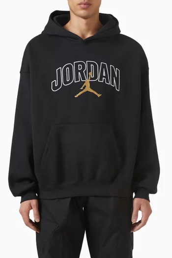 كنزة بغطاء رأس بروكلين فضفاضة صوف