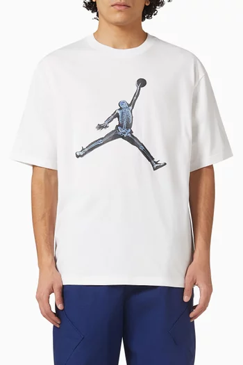 تي شيرت بشعار الماركة قطن