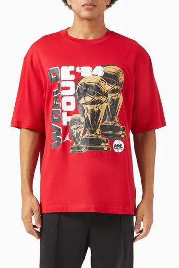 Graphic T-shirt in Cotton