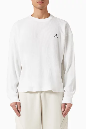 Flight Mountainside Waffle Shirt in Cotton-blend