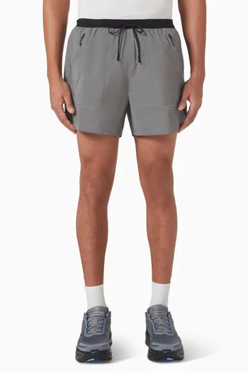 شورت للجري 2 في 1‏ بتصميم عاكس للضوء