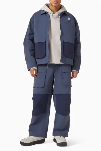 كنزة بغطاء رأس بتقنية Therma-FIT بشعار ACG صوف قطني