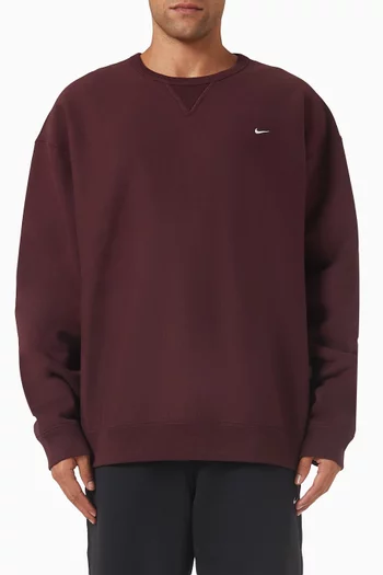 Solo Swoosh Crewneck Sweatshirt in Fleece