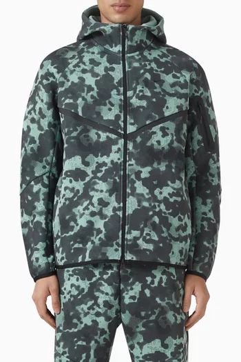 Tech Full-zip Camo Windrunner Jacket