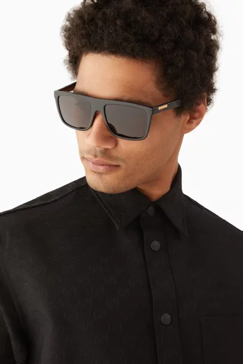 Square Sunglasses in Acetate