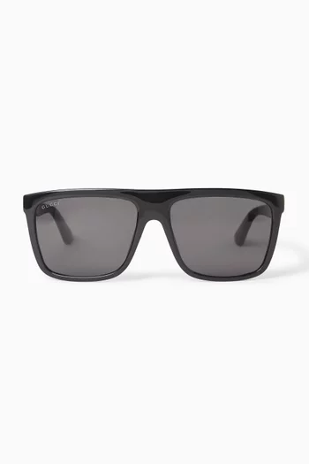 Square Sunglasses in Acetate