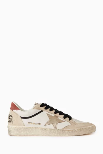 Ball Star Low-top Sneakers in Leather
