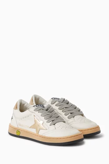 Ball Star Young Sneakers in Nappa Leather