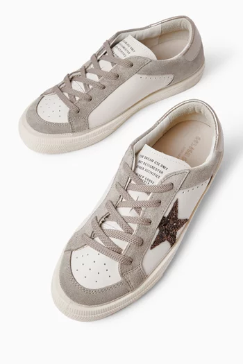 May School Sneakers in Leather & Suede