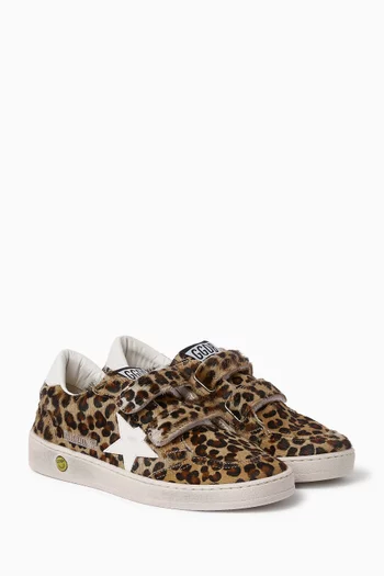 سنيكرز بول ستار بشريط للإغلاق وجزء علوي شعر مهر