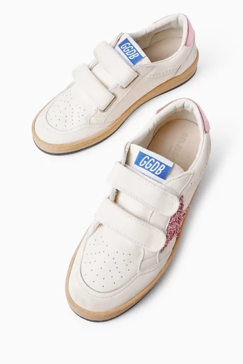 Ball Star Strap Sneakers in Nappa Leather