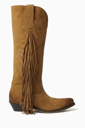 Wish Star Boots in Suede