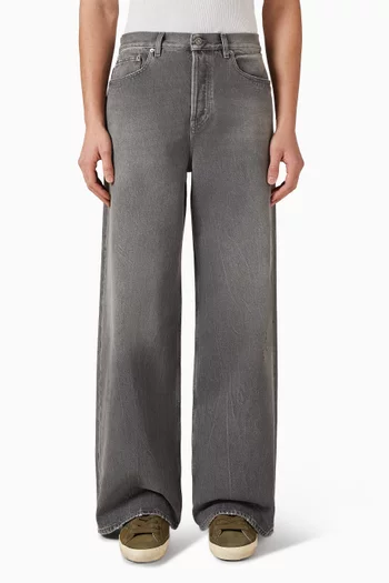 Journey M's Wide Pants in Denim