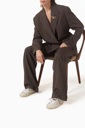 Super Star Sneakers in Leather