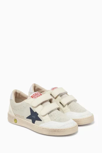Ball Star Strap Sneakers in Suede